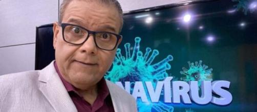 SBT de Pernambuco afasta apresentador diagnosticado com o novo coronavírus. (Reprodução/SBT)