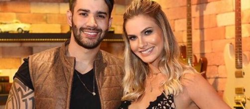 Andressa Suita diz que não tem conta conjunta com Gusttavo Lima. (Arquivo Blasting News)