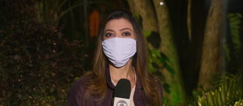 Repórteres da Globo passam a usar máscara diante da câmera nas ruas. ( Arquivo Blasting News )