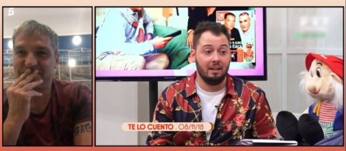 Gustavo González no puede contener la risa al escuchar las mentiras de Avilés (Telecinco)