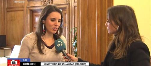 Vídeo: Entrevista a la ministra Irene Montero tras las ... - eitb.eus