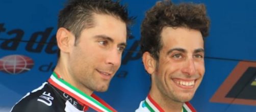 Diego Ulissi e Fabio Aru, due dei leader della UAE Emirates.