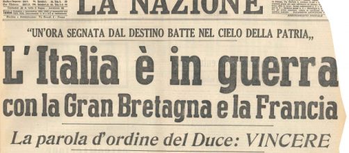 10 giugno 1940: la giocata d'azzardo del duce che costò la vita a migliaia di italiani.