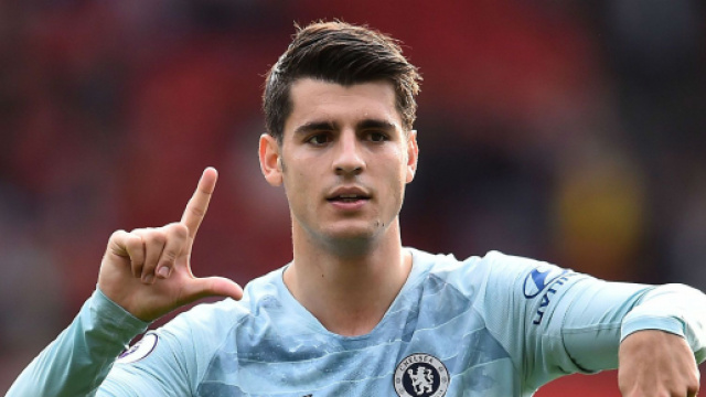 Morata, attaccante dell'Atletico Madrid.