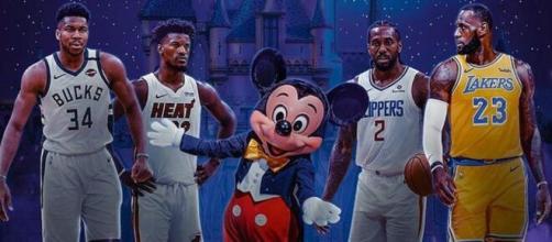NBA : la fin de saison à Orlando (Credit : Twitter NBA)