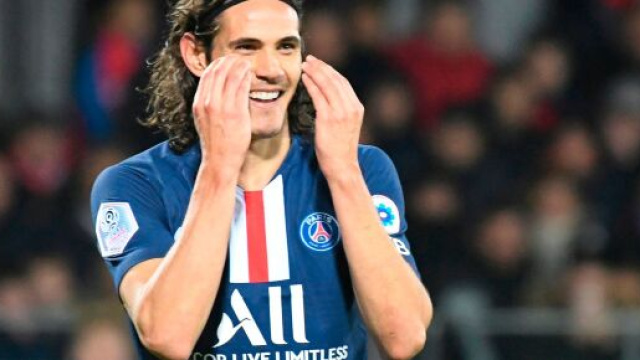 Cavani sous les couleurs du PSG