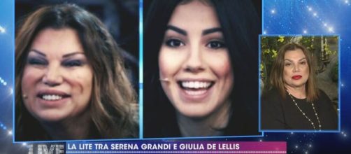 Live non è la d'Urso, Giulia De Lellis criticata da Serena Grandi.