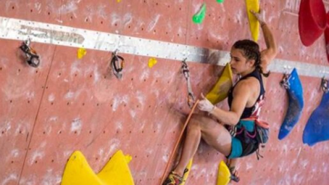Luce Douady championne de France d'escalade a perdu la vie - capture d'&eacute;cran photo Facebook