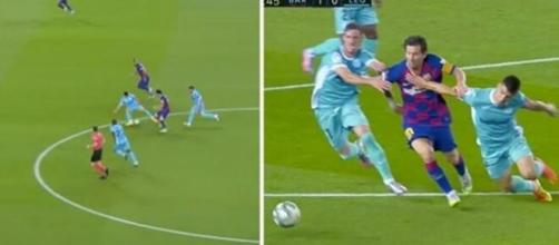 Lionel Messi était en feu contre Leganés - capture d'ecran vidéo Twitter