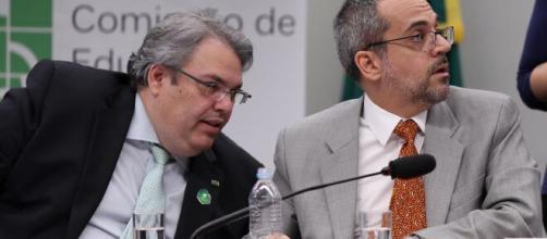 Antonio Paulo Vogel, ao lado do ex-ministro Wintraub. (Arquivo Blasting News)