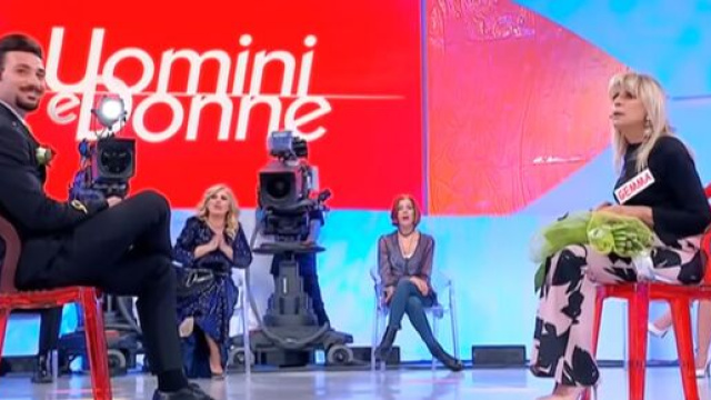 Gemma Galgani e Nicola Vivarelli a Uomini e donne.