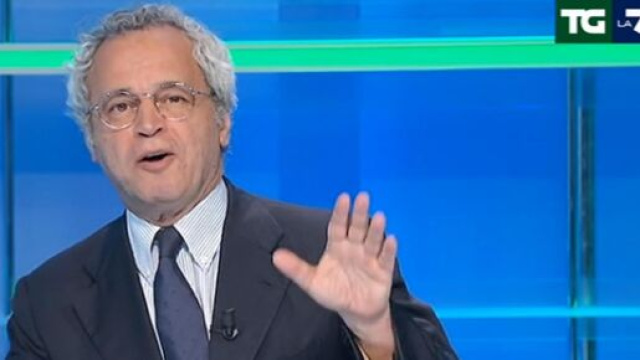 Il direttore del Tg La 7 Enrico Mentana