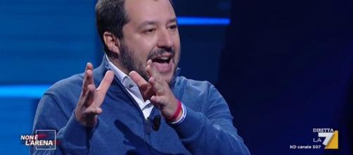 Matteo Salvini in testa ai sondaggi politici