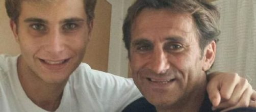 Alex Zanardi e suo figlio Niccolò