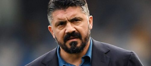 L'allenatore del Napoli Gennaro Gattuso.