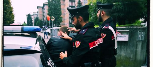 L'arresto è stato effettuato dai Carabinieri.