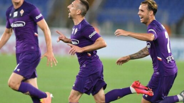 La joie de Ribery hier après son superbe but.