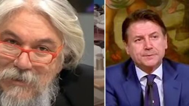 Alessandro Meluzzi e Giuseppe Conte.