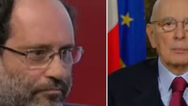 Antonio Ingroia e Giorgio Napolitnao.