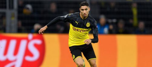 Inter avanti per Achraf Hakimi.