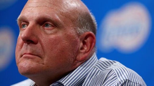 Steve Ballmer, propriétaire des Los Angeles Clippers.