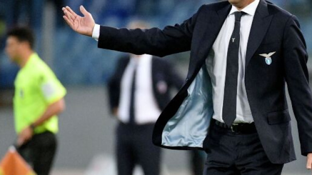 Il tecnico della Lazio Simone Inzaghi.