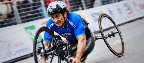 Alex Zanardi e la sua handbike