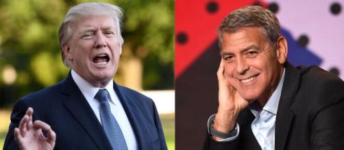 George Clooney no es la primera vez que se levanta contra Donald Trump.