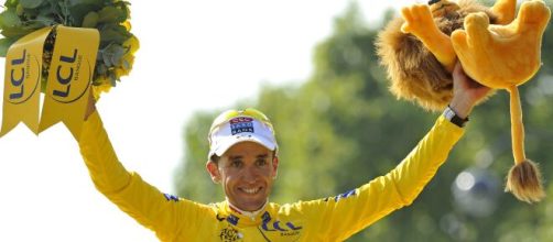 Carlos Sastre, vincitore del Tour de France 2008.