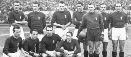 Il Torino campione d'Italia nella stagione 1945/46.