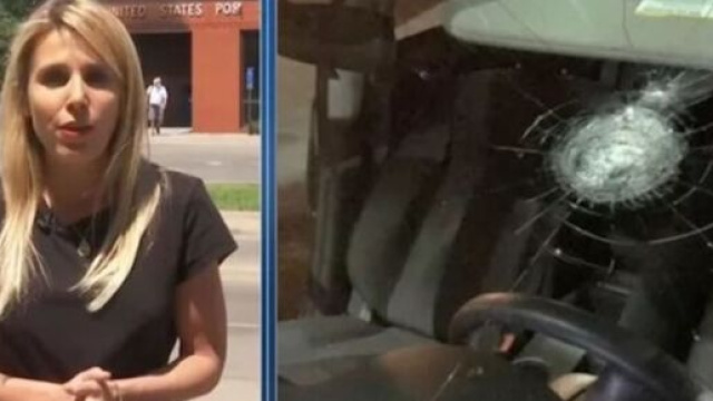 Une équipe de TF1 prise pour cible et arrêtée à Minneapolis - Capture d'écran photos Twitter