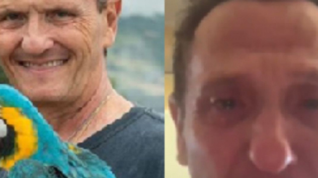 Enzo Salvi comunica che il suo pappagallo è tornato a tenersi in equilibrio sul posatoio della gabbia.