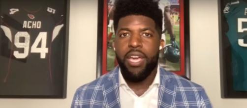 Emmanuel Acho is boldly answering the uneasy questions in race relations in his effort to create lasting change.[Image source: CBS/YouTube]