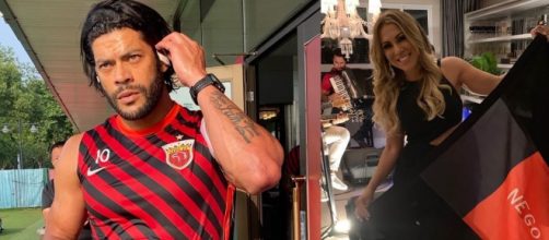 Ex de Hulk Paraíba ironiza post do atleta sobre 'a lei do retorno' (Reprodução/Instagram/@hulkparaiba//@iran_angelo)