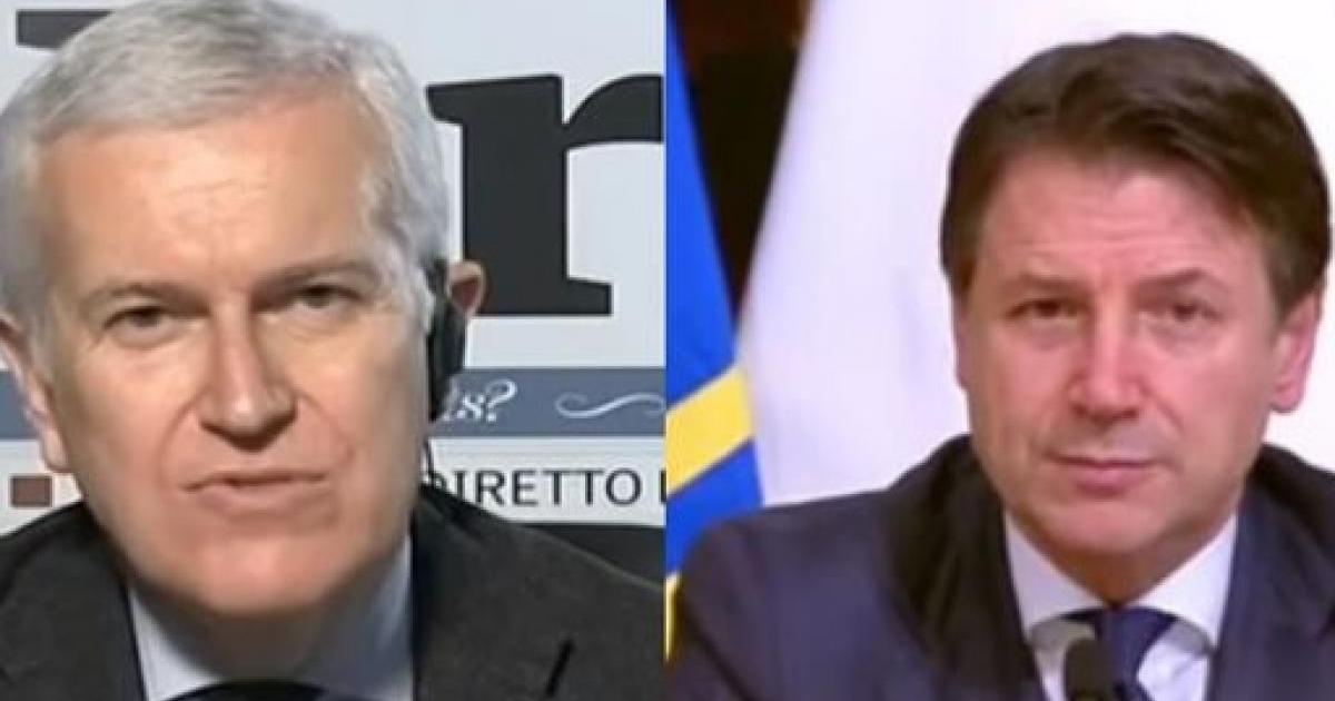 Disoccupazione in calo, Belpietro attacca Conte: 'Se non molla volante andiamo a sbattere'