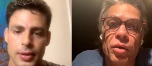 Em live com Cauã Reymond, Fábio Assunção abre o jogo sobre 'marca' de galã. (Reprodução/Instagram/@cauareymond)