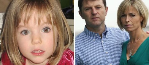 Maddie McCann la bambina di tre anni scomparsa e i suoi genitori, inizialmente accusati di averla uccisa.