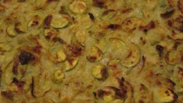 La scarpaccia toscana: tipico piatto estivo della Versilia.