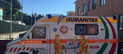 Salerno, vandalizzata un'ambulanza dell'associazione 'Humanitas': gesto inspiegabile