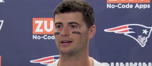 The Patriots selected Stidham in the fourth round of the 2019 NFL Draft (Image Credit: New England Patriots/YouTube)