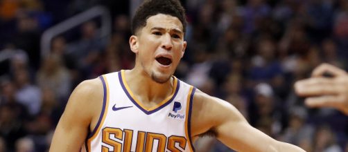 Devin Booker a prime target for the Knicks - image credit: Flickr Photos/Dan Johnson