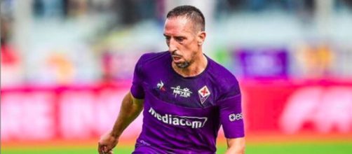 Football (Serie A) : Franck se fait allumer par un groupe de supporters de la Fiorentina - Photo Compte Instagram Ribéry