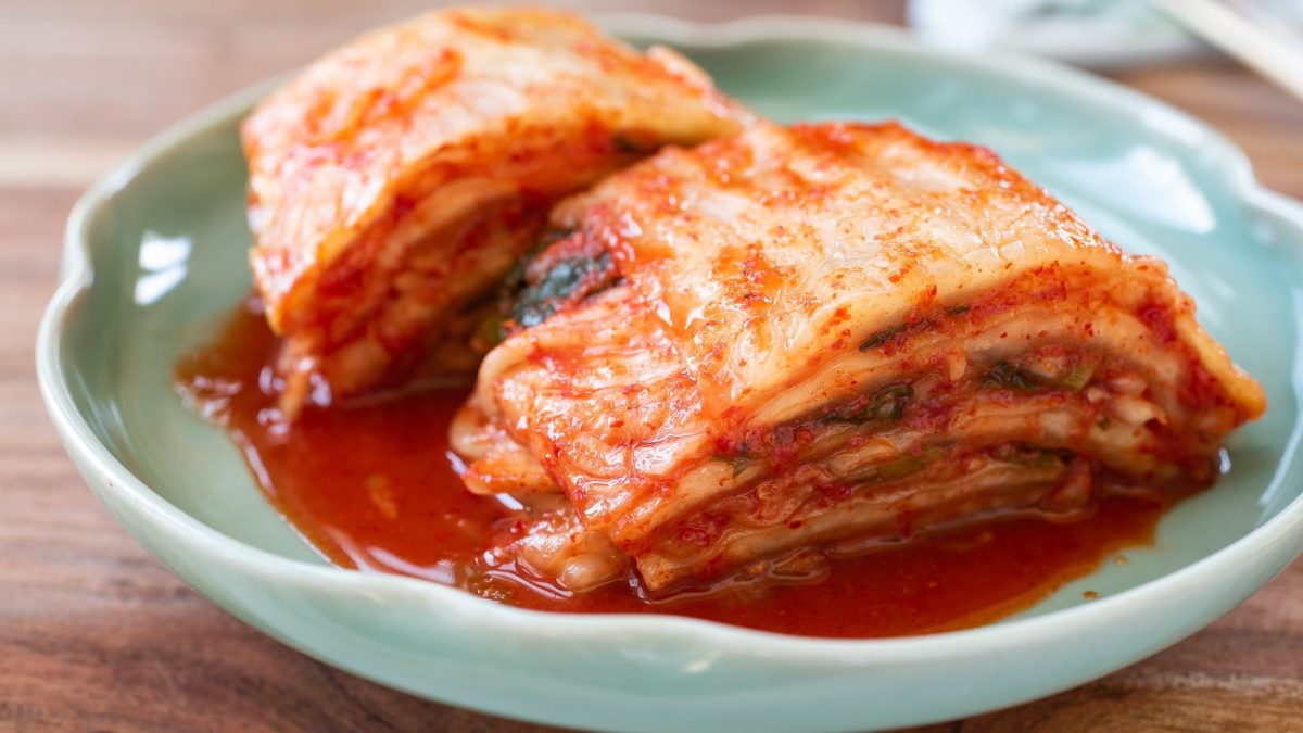 Kimchi coreano, un gustoso piatto a base di cavolo fermentato
