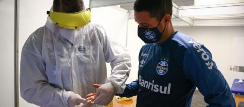 Grêmio realiza novos testes para Covid-19. (Arquivo Blasting News)