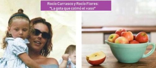 Rocío Flores y Rocío Carrasco en imagen