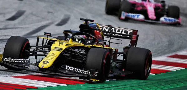 Reclamo Renault contro Racing Point al Gran Premio di Stiria.