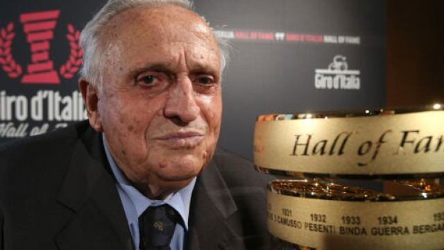 Ercole Baldini, campione di ciclismo degli anni Sessanta.