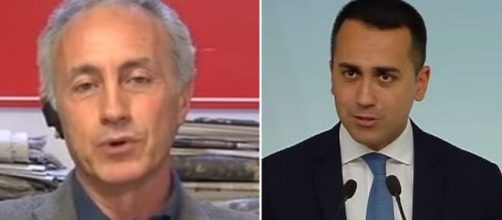 Marco Travaglio e Luigi Di Maio.