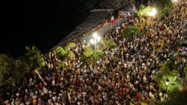 Le concert qui a été organisé à Nice créé la polémique - Photo capture d'écran twitter