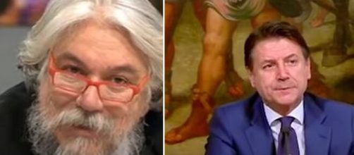 Alessandro Meluzzi e Giuseppe Conte.